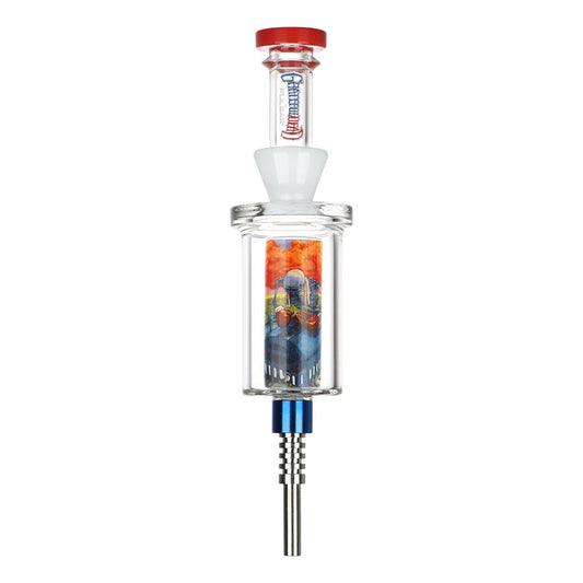 Grateful Dead x Pulsar Inside Print Vapor Vessel & SYF Dab Dish - 9.25" / Boxer