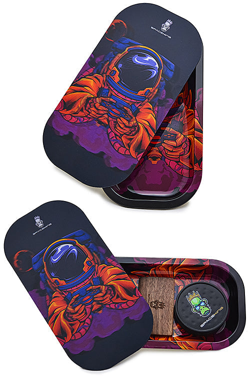 Space King 3D Holographic Slim Tray Kit - 5 Designs
